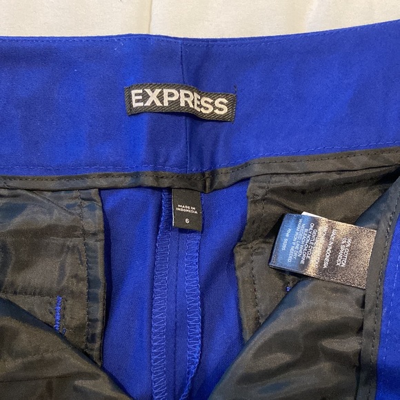 Lot of Express shorts. All size 6. Black/white/gray/blue - Picture 4 of 11